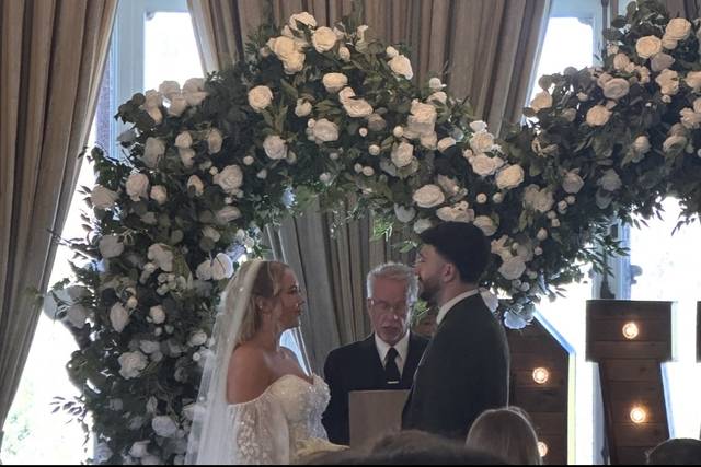 Bridal makeup and hair