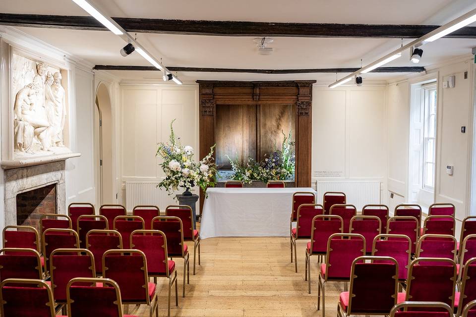 Ceremony in Entrance Hall