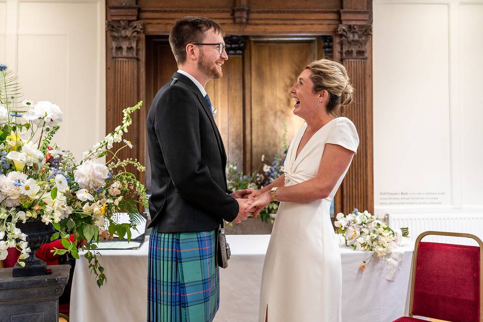 Ceremony in Entrance Hall