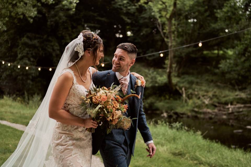 Mid Summer bridal bouquets