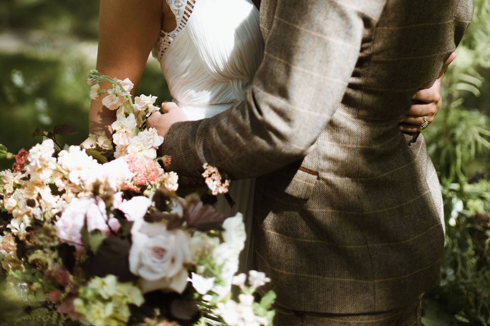 Naturally styled bouquet