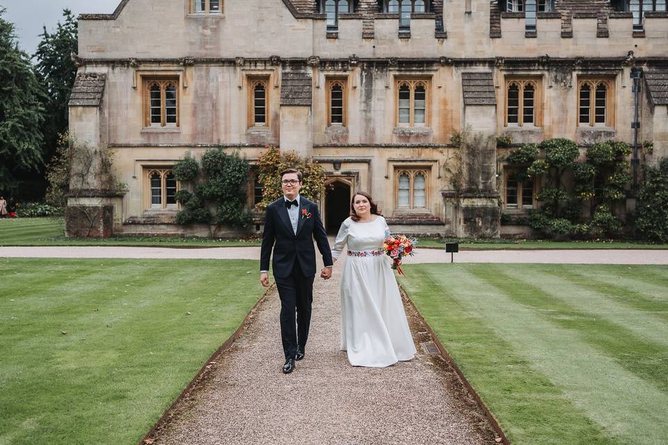 Walking Magdalen College