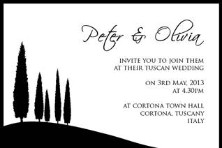 Italian Invitations