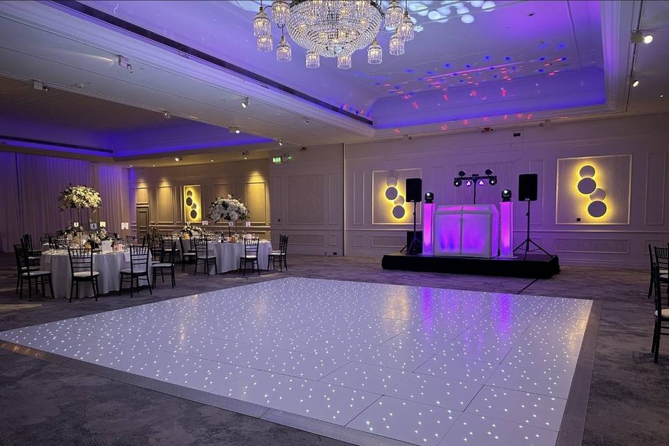 White Starlight Dancefloor