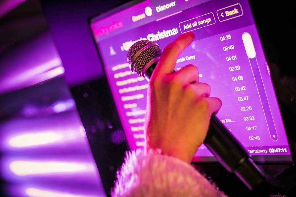 Lucky Voice Pop-Up Karaoke Booth