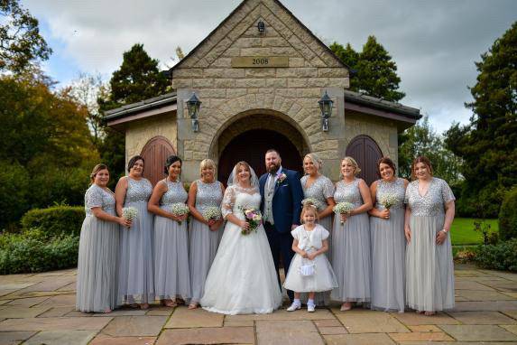 Large Bridal Party