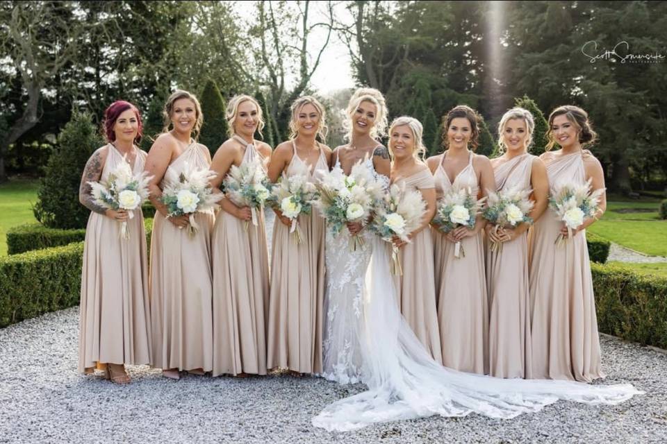 Amy's Bridal Party