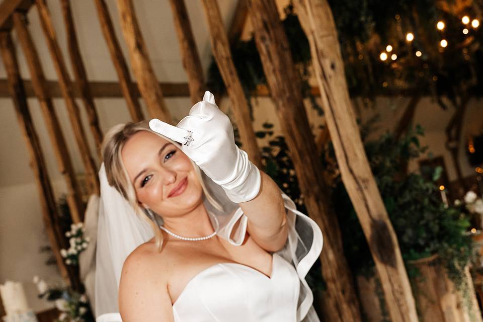 The River Barn Bride