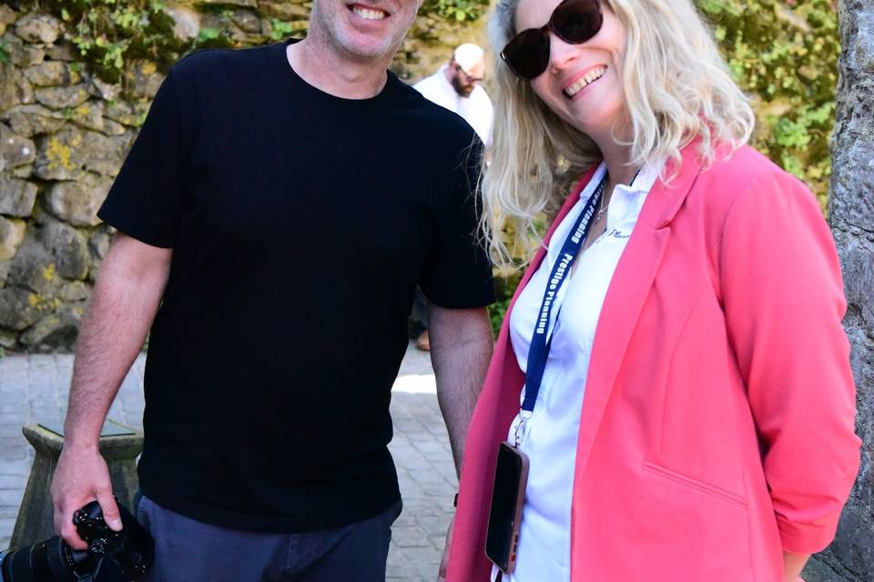 Me with the Videographer