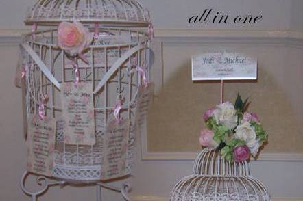 Birdcage tableplan