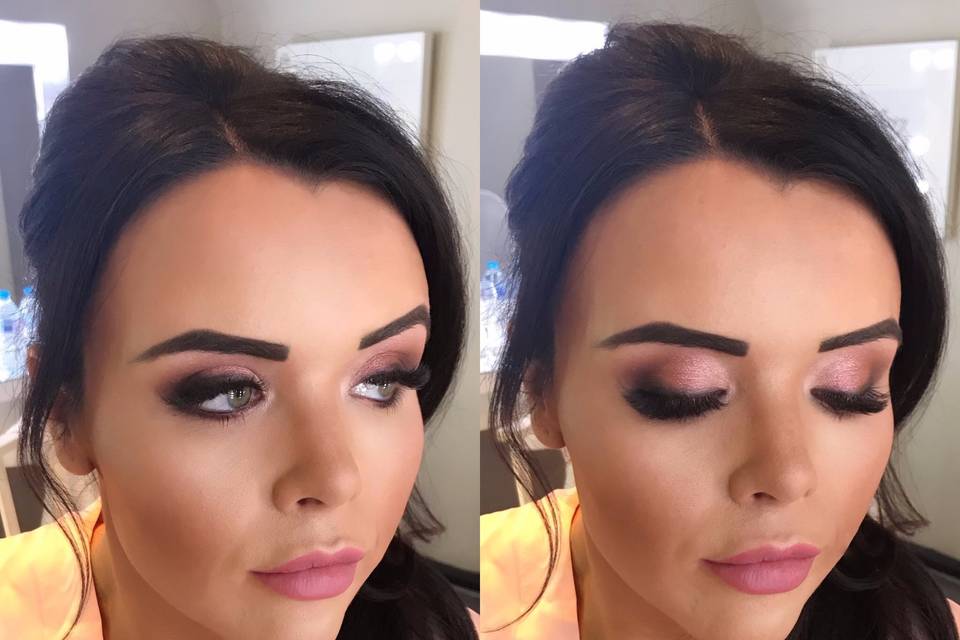 Bridesmaids makeup