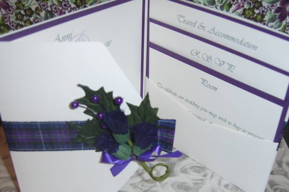 Thistle pocketfold