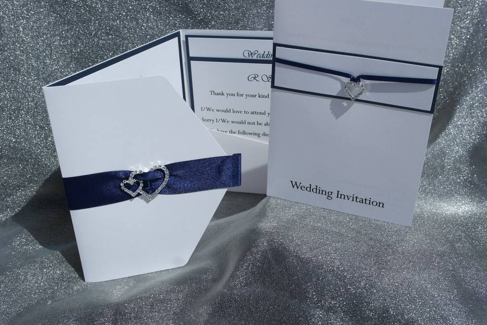 Pocket fold invitation