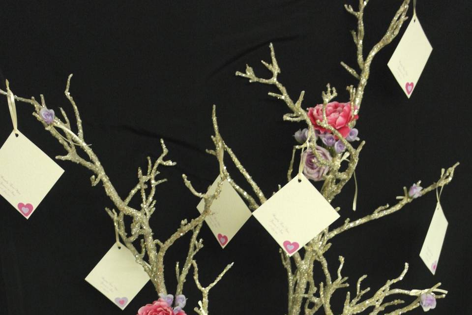 Crystal wishing tree hire