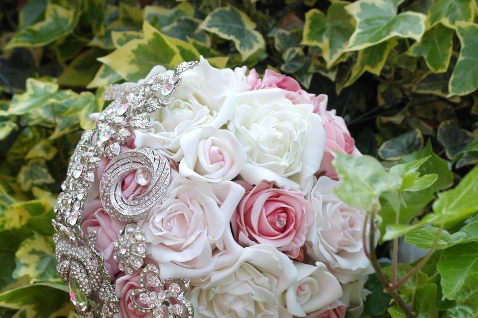 Bridal pink bouquet