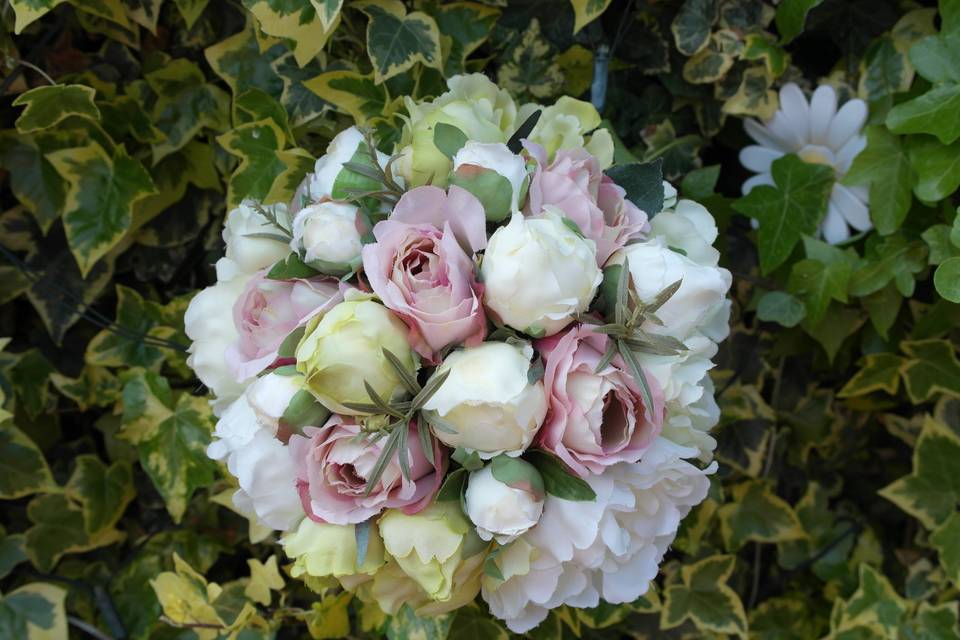 Bridal pink bouquet