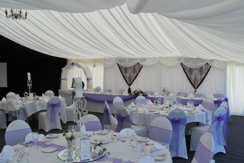 Marquee wedding