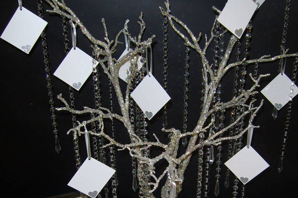 Crystal wishing tree hire