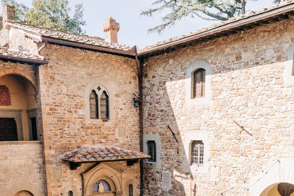 Tuscan castle