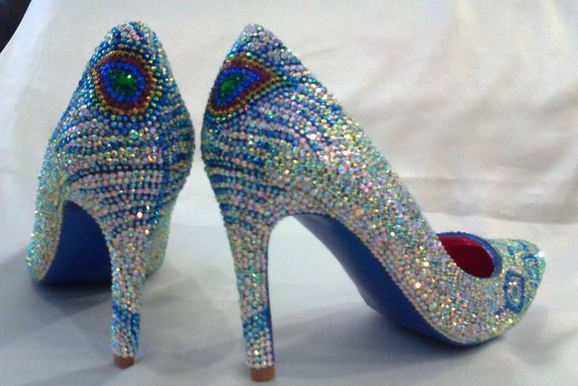 Crystal Shoes Designer Inspired