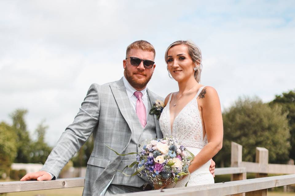 Couple on brige