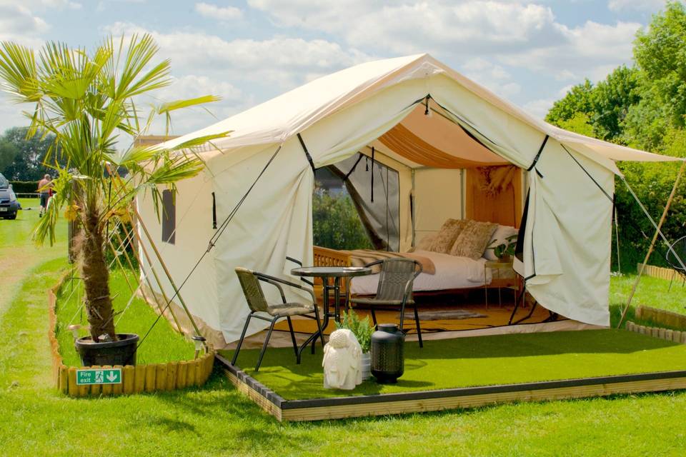 Glamping paradise