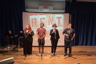 The Stag Theatre rehearsal