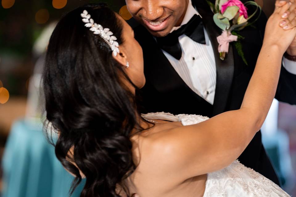 Bride and Grooms First Dance