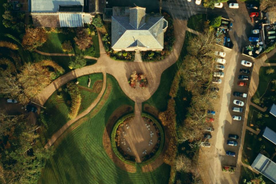Newton Hall Drone