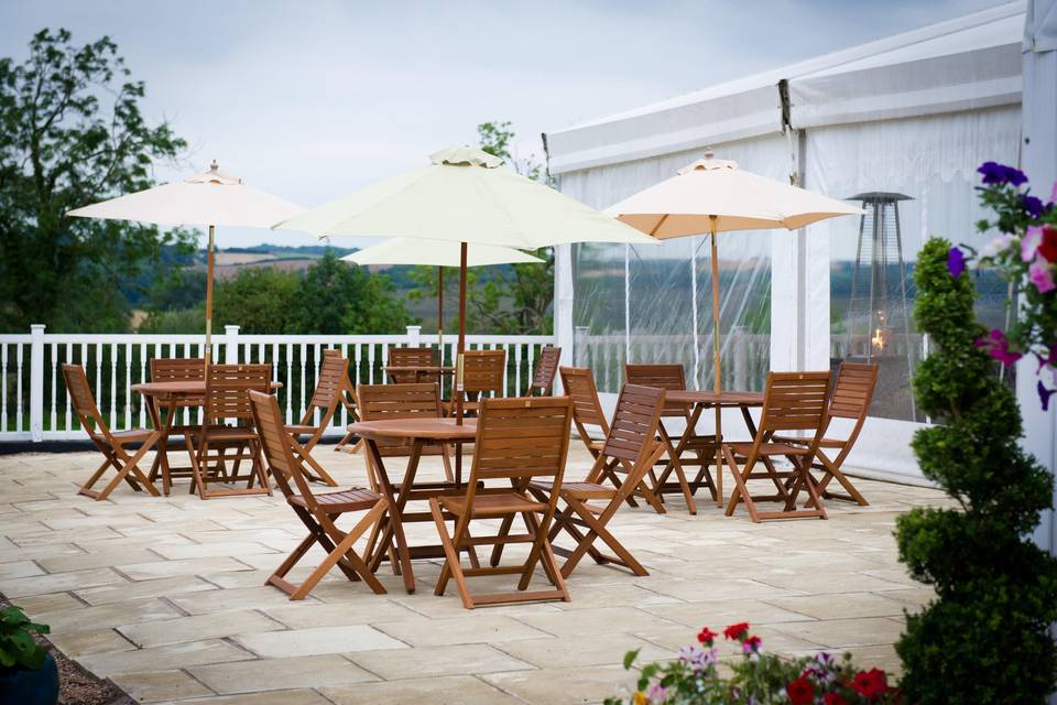 Keythorpe Manor Veranda