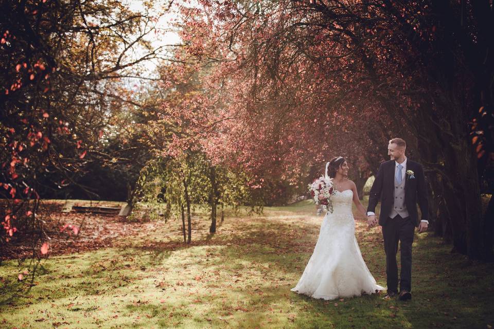 Bride and Groom shot