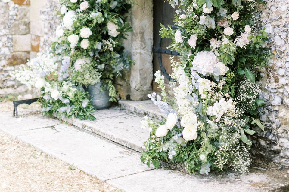 Beautiful church arch