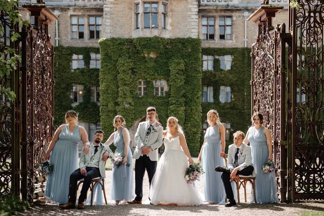Bridal party vogue style