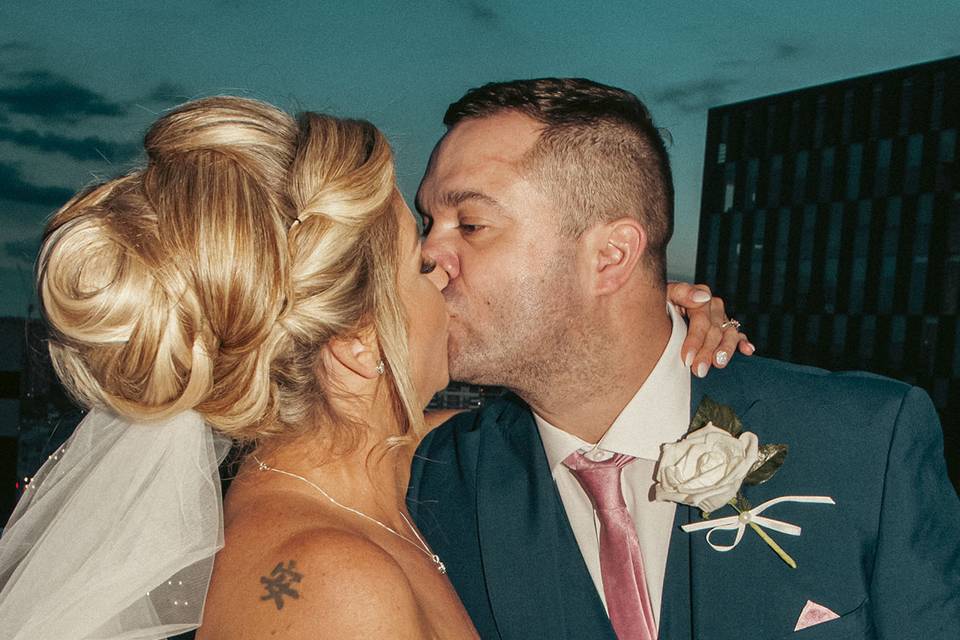 Beautiful kiss