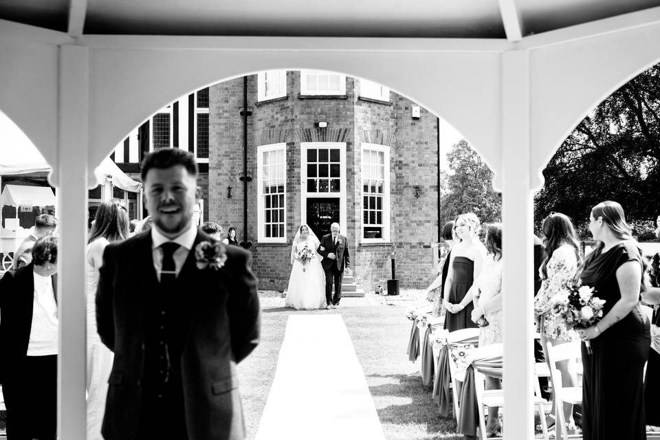 Outside ceremony