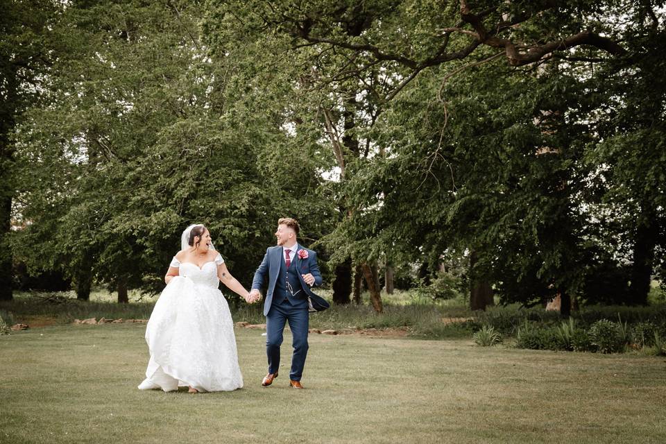 Couples walk