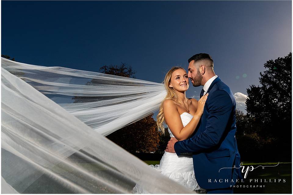 A lovely veil shot