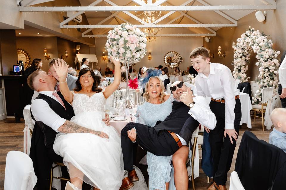 Fun group photo