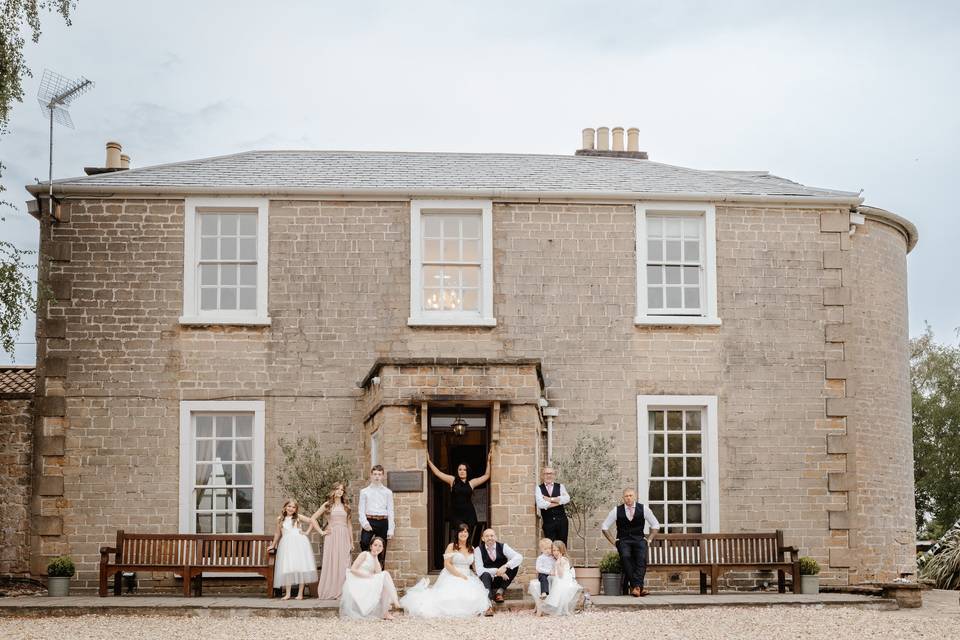 Bridal party - vogue style