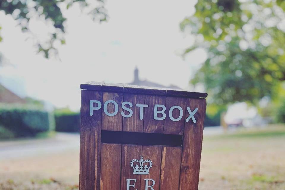 1 of our three post boxes