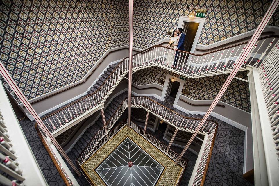 Queens Hotel - Grand Staircase