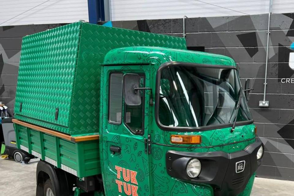 The tuk tuk