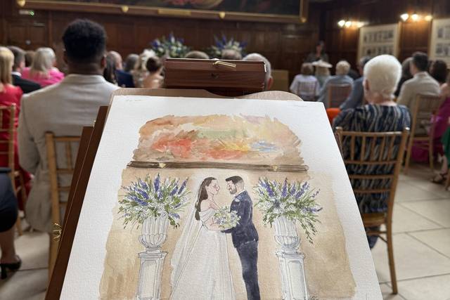 Live Ceremony Portrait