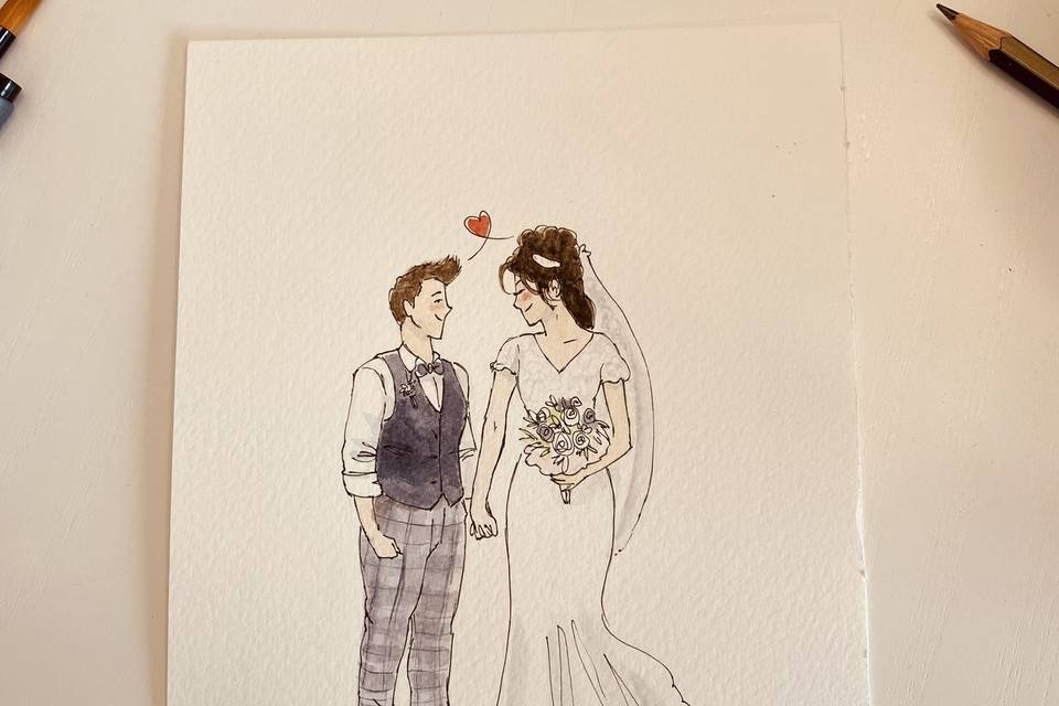 Wedding portrait