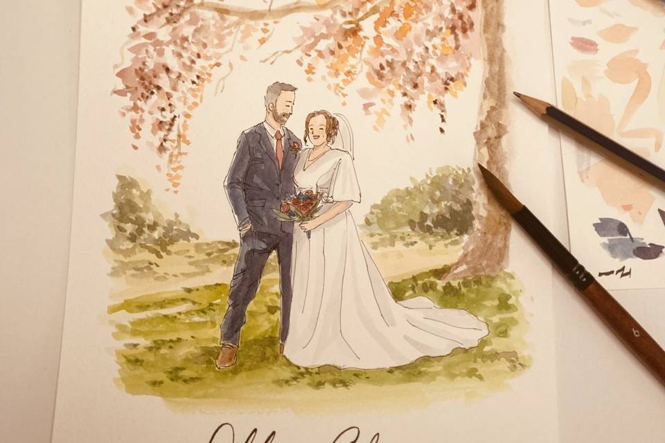 Wedding portrait