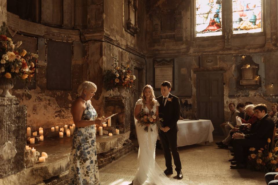 Ceremony at Asylum Chapel