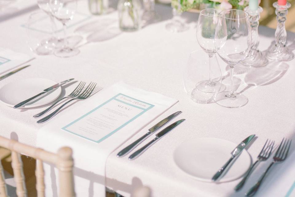 Tablescape at Millbridge