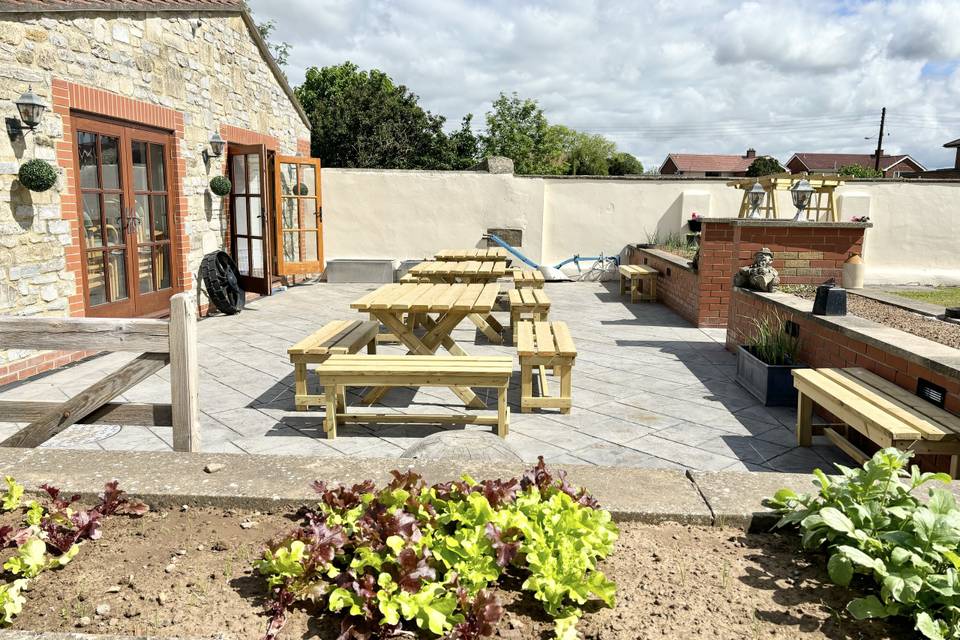 Patio area