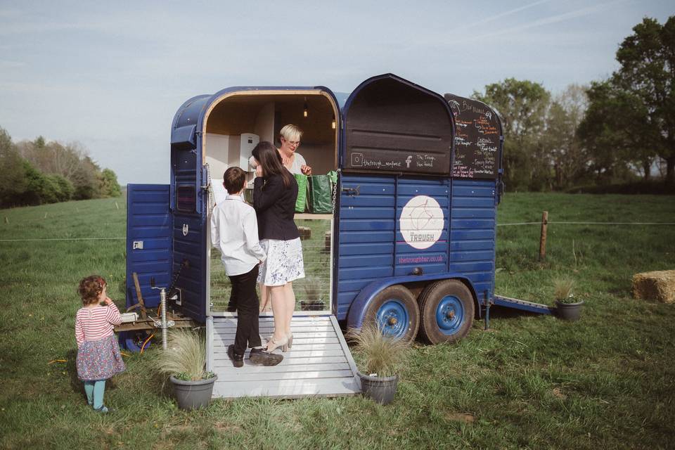 Drinks Truck at Wedding