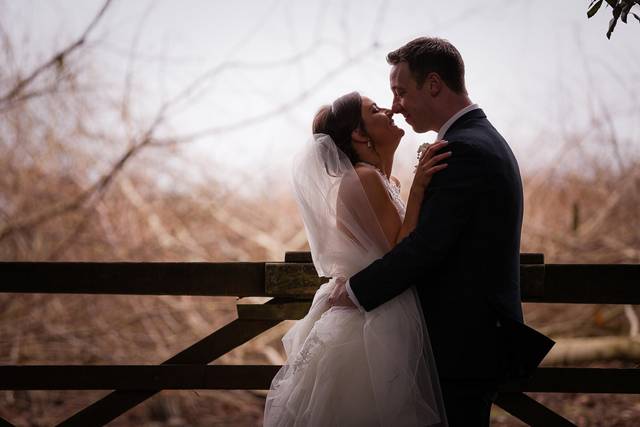 Woodland bridal shoot
